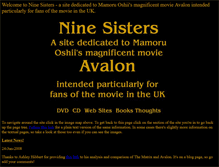 Tablet Screenshot of ninesisters.org